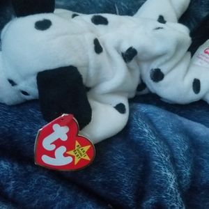Dotty dalmatian beanie baby